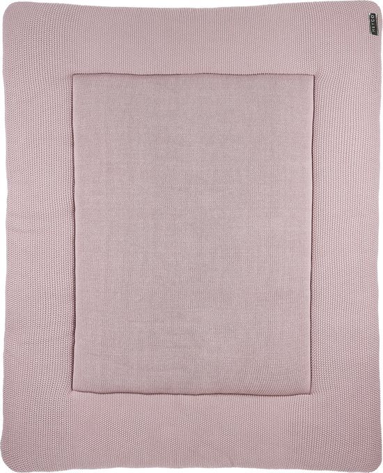 Meyco Baby Mini Relief boxkleed - biologisch - lilac - 77x97cm