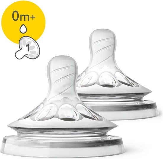 Philips Avent SCF041/27 Natural Speen - 0m+ - 2stuks