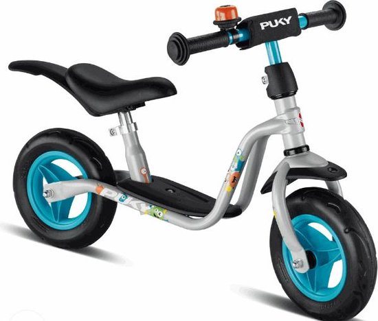 Puky Loopfiets voor kinderen vanaf 2 jaar in grijs/blauw