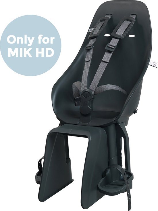 Urban Iki Fietsstoeltje Achter Ta–ke MIK HD - Bincho Black/ Bincho Black