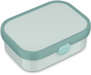 Mepal lunchbox Campus - 750 ml - Broodtrommel met vakjes voor kinderen - Geschikt voor 4 boterhammen - Cool mint
