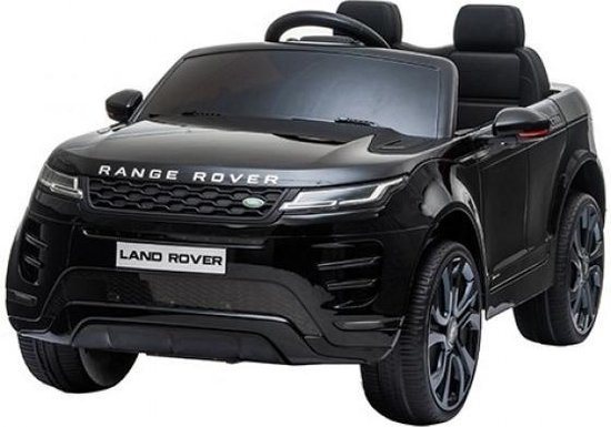 Range Rover Evoque elektrische kinderauto Accu Auto met afstandsbediening (Zwart)