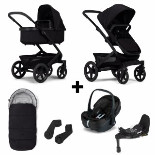 Kinderwagen Joolz Geo³ Space Black + Autostoel Joolz x Maxi-Cosi, Slide Tech Base&Accessoires