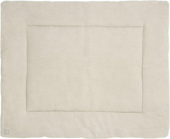 Jollein - Boxkleed 75x95cm - Speelkleed Baby - Basic Knit - Nougat
