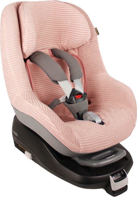 Autostoelhoes Geschikt voor Maxi Cosi Pearl - Maxi Cosi Hoes Groep 0-1 - Zacht Katoen - Perfecte Pasvorm - Beige wafel