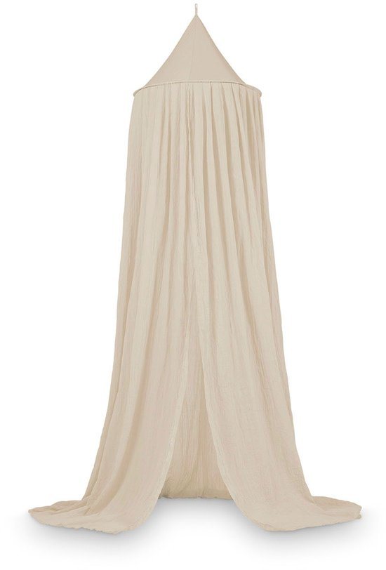 Jollein Klamboe Nougat Vintage 245 cm - Katoen - Polyester - Baby klamboe - Hemeltje