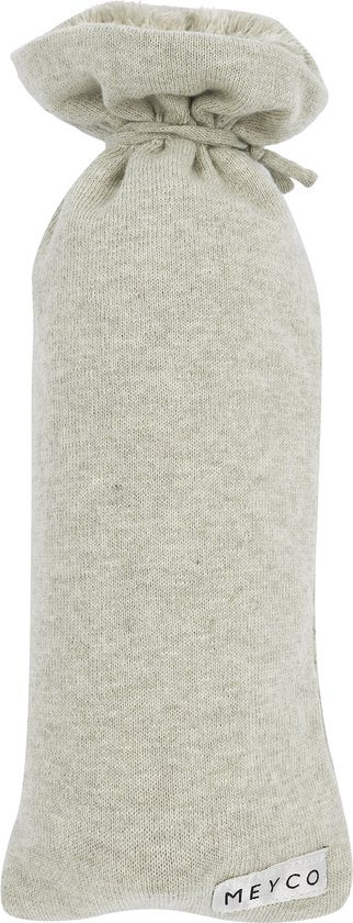 Meyco Baby Knit Basic kruikenzak - sand melange
