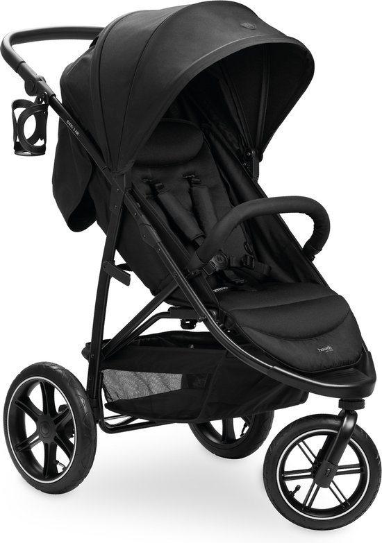Hauck Rapid 3 Air - Buggy - Lucht wiel - Geschikt voor stad en bos - Black