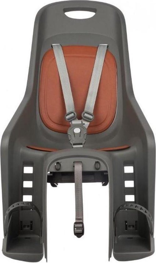 Polisport Move Bubbly Maxi+ Cfs Achterzitje Voor Kinderfiets Grijs Max 22 kg Jongen