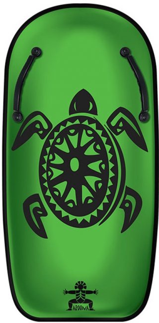 Bodyboard Turtle With Handles 92cm | blauw
