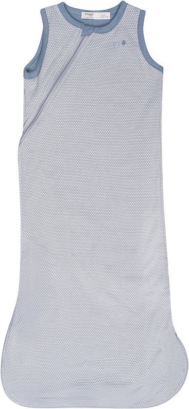 Baby Slaapzak 0-6 mnd - Lente- & Zomerslaapzak biologisch katoen - TOG 1.0 Fresh Blue - Blauw - Snoozebaby