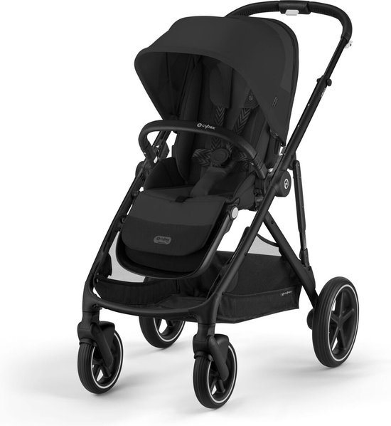 Cybex Gazelle S - Kinderwagen - Moon Black - Black Frame