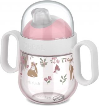 Mepal Mio antilekbeker Little Dutch - 200 ml - Makkelijk vast te houden - Kinderservies - Fairy Garden