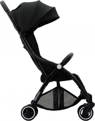 Hamilton by Yoop X1 Plus Buggy – MagicFold™ Technologie – Tot 22 kg – Premium Wandelwagen – Plooibuggy Baby – Inklapbaar – Kinderwagen – Verlengde Zonnekap – Zwart