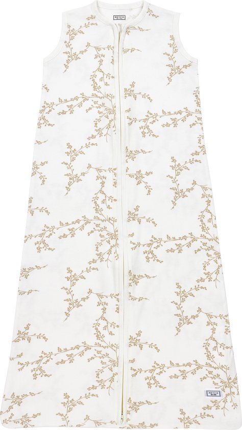 Meyco Baby Branches baby zomerslaapzak - sand - 60cm - 0.3 TOG