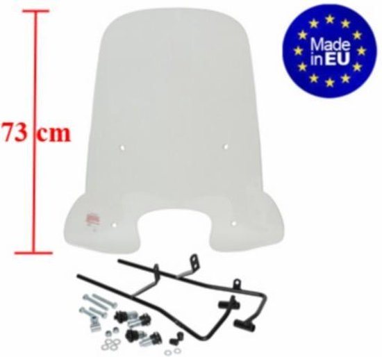 windscherm Python hoog + bevestiging set sym jet / symphony / peugeot tweet