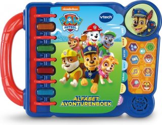 VTech PAW Patrol Alfabet Avonturenboek - Educatief Speelgoed - Interactief Boek voor Kinderen - Vanaf 3 Jaar tot 7 Jaar