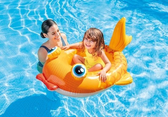 Intex - Bootje Opblaasboot Baby Float Vakantie Waterpret Zwemband - Waterspeelgoed Zwembad - Zomer Kind 3-6 Jaar