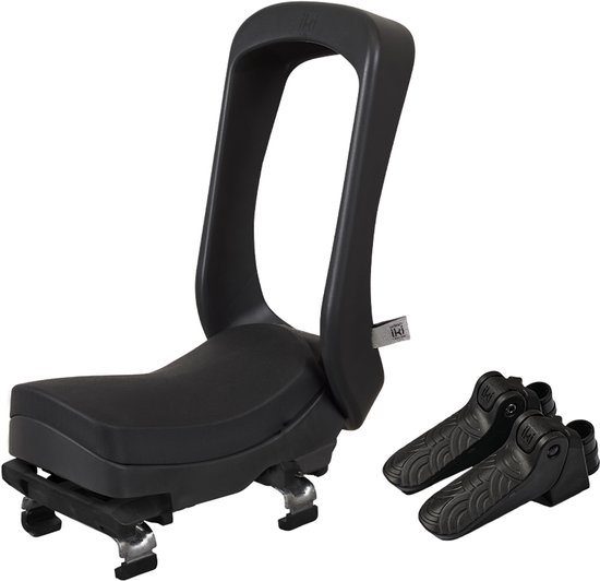 Urban Iki Junior fietszitje - Dragermontage - Bincho Black/ Bincho Black