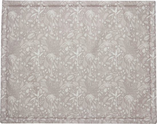 Jollein - Boxdek (Nougat) - Botanical Collectie - Polyester - Speelkleed Baby, Boxkleed - 75x95cm