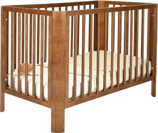 Novi at Home Philou Ledikant - Baby Bed 60x120 cm - verstelbaar bodem - Walnut