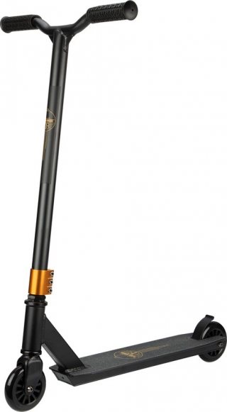 Black Dragon Stuntstep - Vert Racer - Zwart/Brons - Aluminium - Staal