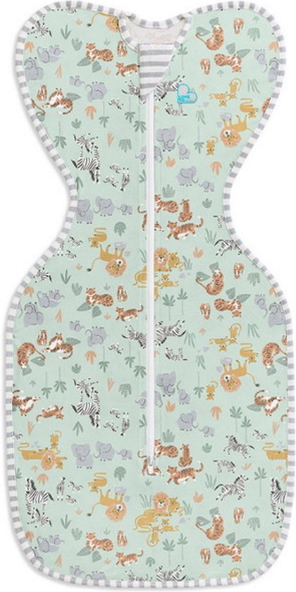 Love to Dream™ Babyslaapzak Swaddle Up™ - Inbakeren - Baby 3-6 maanden - 6-8.5 kg - All season - Safari