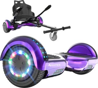 Ampes Hoverboard - Bluetooth Speaker - LED Verlichting - Inclusief Draagtas