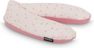 Snoozzz Zwangerschapskussen Zijslaapkussen Lichaamskussen - 185 cm - microparel vulling- luxe draagtas - wasbare hoes - Spring Roze