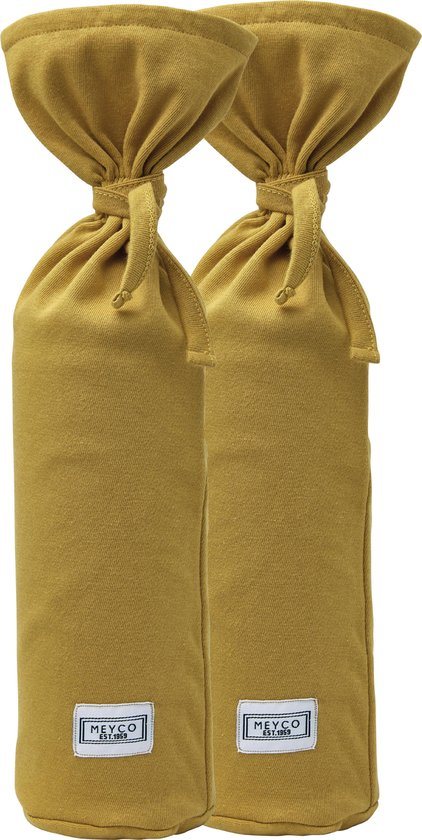 Meyco kruikenzak Basic jersey - 2-pack - Honey Gold