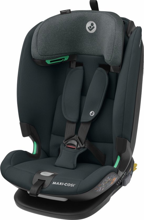 Maxi-Cosi Titan Plus i-Size Autostoeltje - Authentic Graphite - Vanaf ca. 15 maanden tot 12 jaar