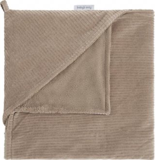 Baby's Only Wikkeldeken - Omslagdoek baby Sense - Teddy voering - Clay - 75x75 cm - Geschikt voor drie- en vijfpuntsgordel