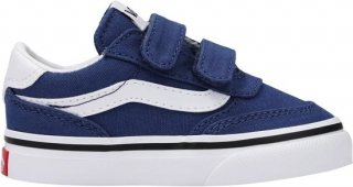 Vans Brooklyn LS V CANVAS TRUE NAVY Unisex Sneakers - True Navy