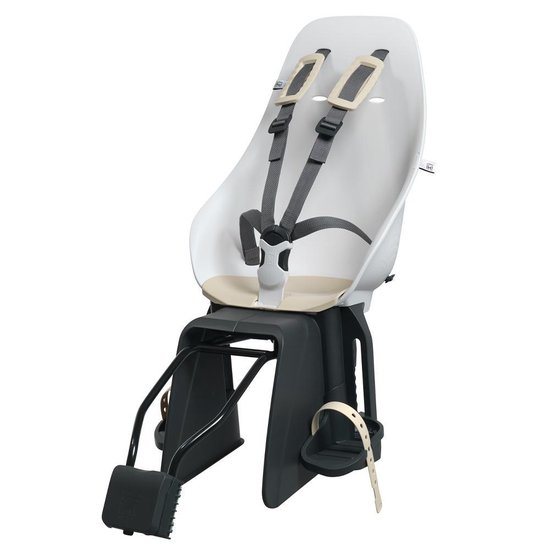 Urban Iki - Fietsstoeltje Achter - Framebevestiging - Shinju White/Kinako Beige