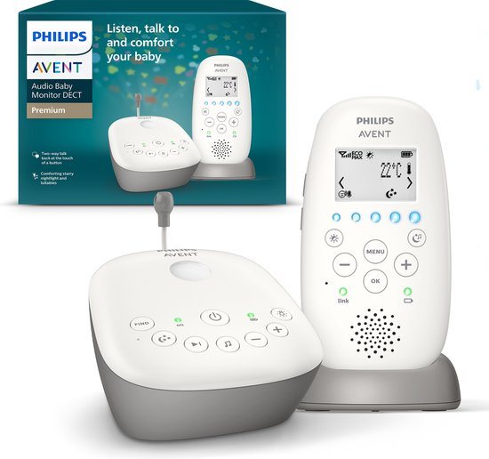Philips Avent - DECT babyfoon - Audio babyfoon - SCD733/26