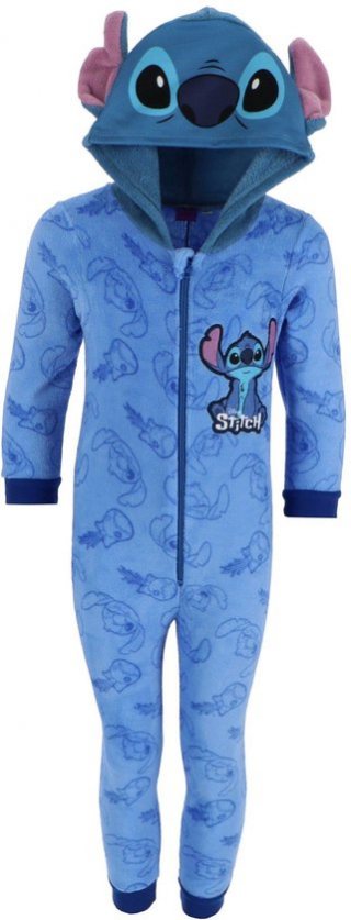 Lilo & Stitch Onesie - lange mouw - kind - maat 122-128 100% polyester