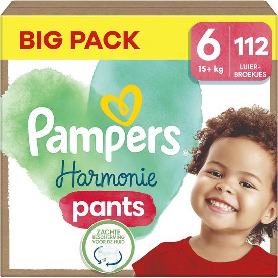 Pampers Harmonie Pants - maat 6 - 112 luierbroekjes (15+kg)