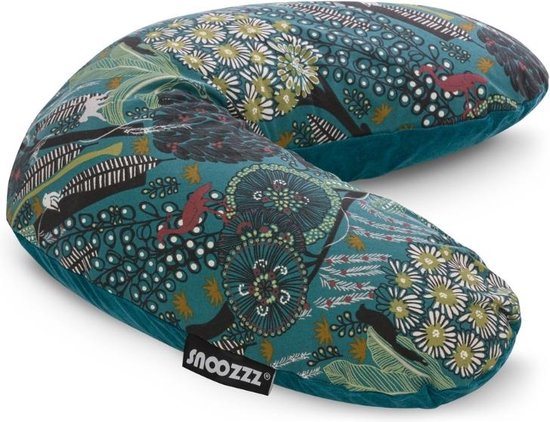 Snoozzz Voedingskussen Small met Fiber vulling en afneembare hoes - Idaho - 125 cm