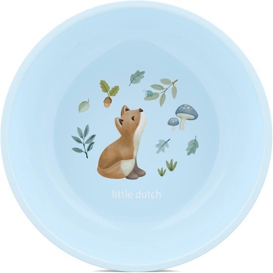 Mepal Mio schaaltje Little Dutch - 300 ml - Magnetronbestendig - Baby kommetje - Kinderservies - Forest Friends