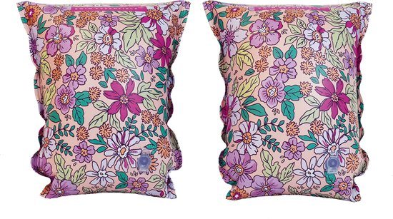 Swim Essentials | Meerkleurige Bloemen Zwembandjes 2-6 jaar