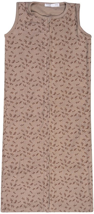 Baby Slaapzak 6-14 mnd - Slaapzak Lente & Herfst biologisch katoen - TOG 1.0 Hazel Brown - Bruin - Snoozebaby