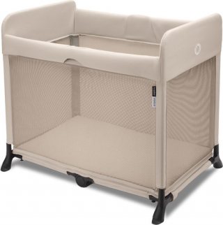 Bugaboo Stardust, 2-in-1: Opvouwbare Reisbedje & Compact Campingbedje met Matras, Desert Taupe