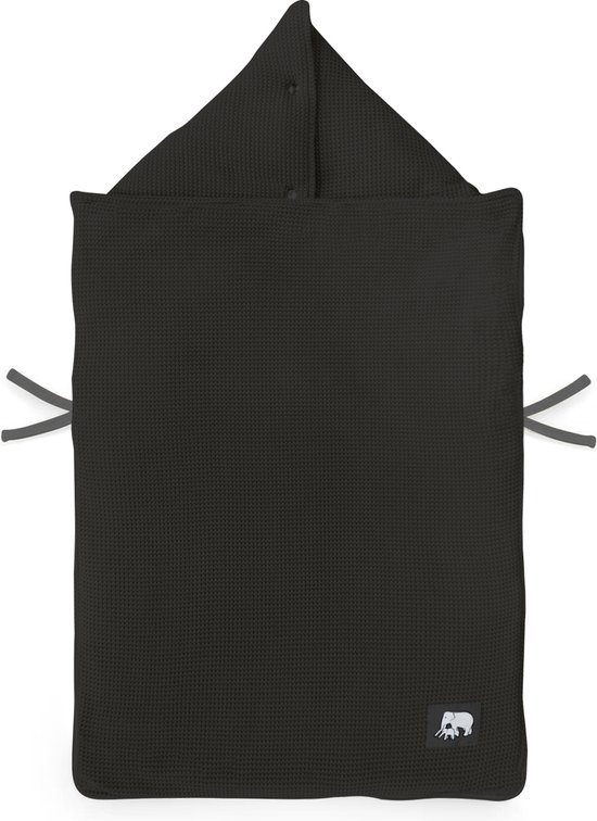 Deryan - Voetenzak voor Autostoel & Kinderwagen - Footmuff Maxi Cosi, Kinderwagen of Autostoel - Zwart