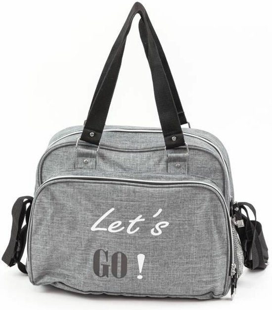 Luiertas Baby on Board SIMPLY Lets'Go Grijs