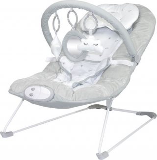 Novi Baby Musical Cloud Wipstoel - Schommelstoel - Grijs - Bouncer