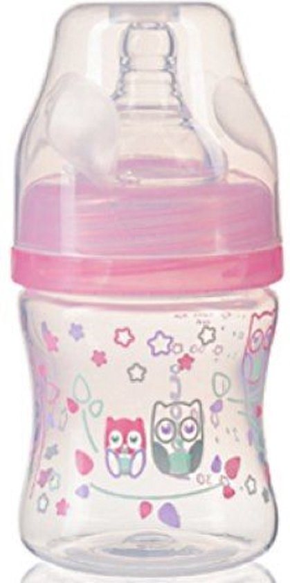Baby Ono Roze 120 ml Brede Hals Fles 402/02