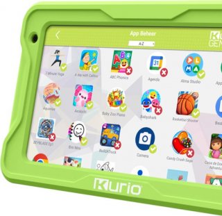 Kurio TAB Lite - Kindertablet - 7 Inch - 32GB - Veilige Tablet - Ouderlijk Toezicht - Android 13 GO - Groen