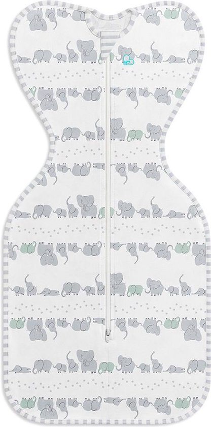 Love to Dream™ Babyslaapzak Swaddle Up™ - Inbakeren - Baby 3-6 maanden - 6-8.5 kg - Zomer - Elephant