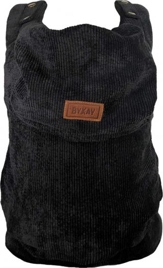 ByKay Draagzak Click Carrier Classic Pro - Ergonomische Draagzak Baby vanaf Geboorte tot 2 Jaar / Tot 18 KG - Comfortabel & Snel met Click & Go - voor Buik, Heup en Rug - Rib - Smoky Black