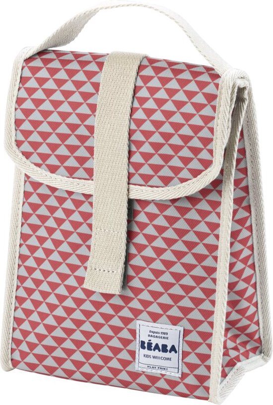 Béaba Verzorgingstas `Geneve` II PLAY PRINT Red Marsala